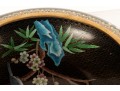 Antique Cloisonné Cherry Blossom Vessel