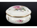 Mid-19th Century Meissen Porcelain Floral Trinket Box