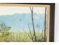 Tom Stine (Hickory, NC) Swamp Landscape Oil On Board Painting