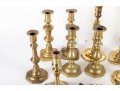Collection Of Mixed Antique Brassware