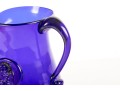 Vintage Williamsburg Triennial 2016 Cobalt Blue Pitcher 
