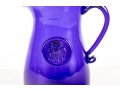 Vintage Williamsburg Triennial 2016 Cobalt Blue Pitcher 