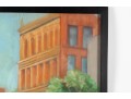 P. Graetz Pastel Urban Landscape Painting
