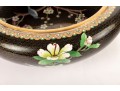 Antique Cloisonné Cherry Blossom Vessel