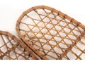 Vintage Wood/Leather Snow Shoes