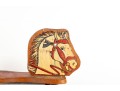 Vintage 1940s Cass Toys Wood Rocking Horse