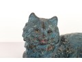 Early 20th Century Cast Iron Cat Doorstop