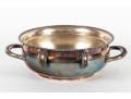 Rockford Silver Co. Silver Plate Handled Fruit Bowl 