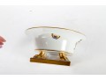 Herend Hungary Rothschild Bird Porcelain Footed Bowl