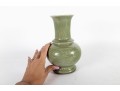 Qing Dynasty Longquan Incised Celadon Glazed Vase