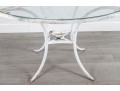 Steel Patio Table With Glass Top
