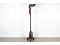 Chinese Carved Hardwood Dragon-Form Hat Or Robe Stand