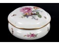 Mid-19th Century Meissen Porcelain Floral Trinket Box