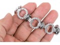 Sterling Silver Twist Chain Bracelet