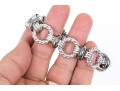 Sterling Silver Twist Chain Bracelet