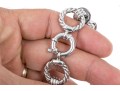 Sterling Silver Twist Chain Bracelet