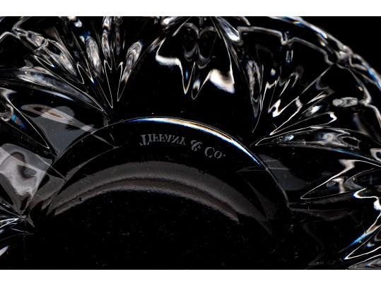 Tiffany And Co. Cut Crystal Serving Bowl Made For Enterprise