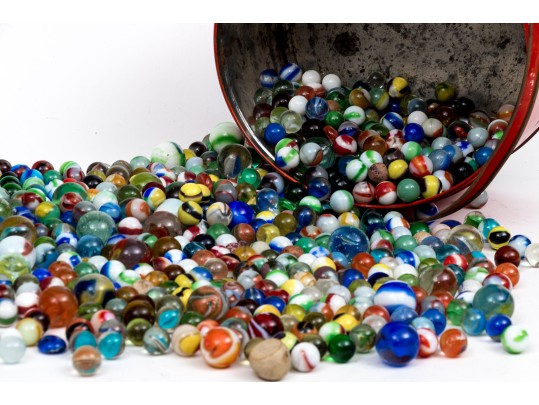 Extensive Collection Of Marbles
