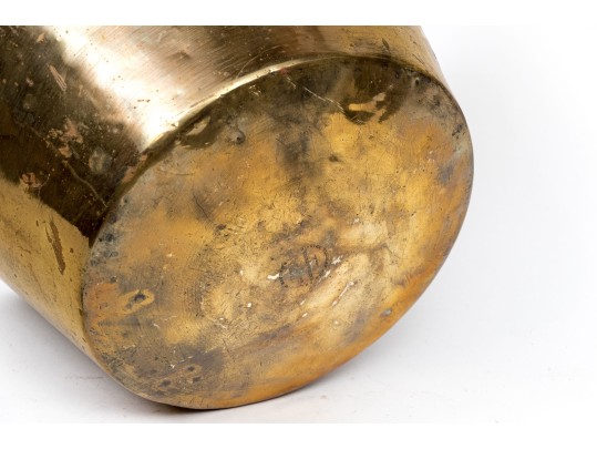 19th C. HW Hayden Ansonia Brass Co. Pail