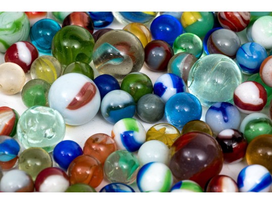 Extensive Collection Of Marbles