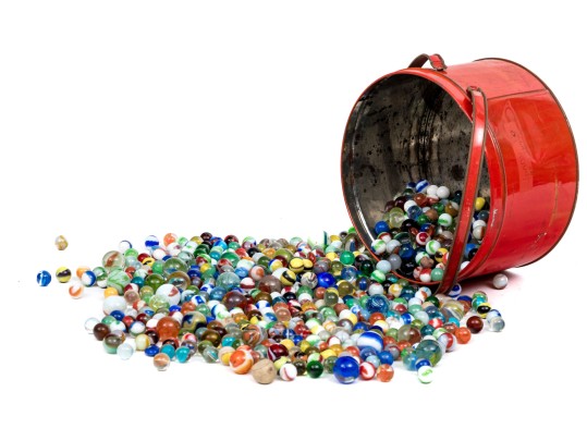 Extensive Collection Of Marbles
