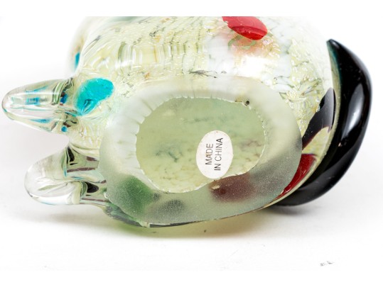 Decorative Art Glass Figure Of A Dog