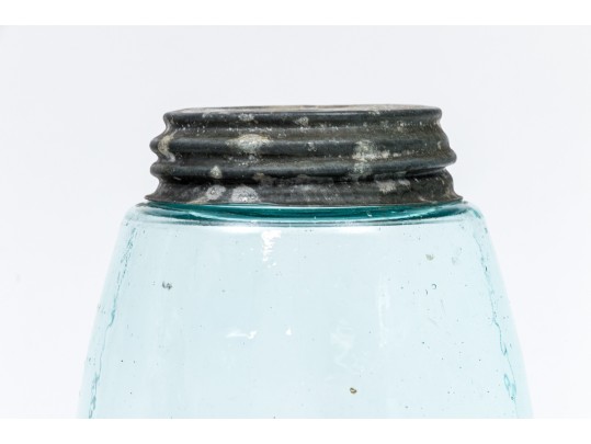 Collection Of Four Vintage Glass Bottles