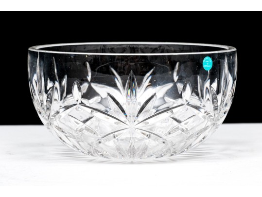 Tiffany And Co. Cut Crystal Serving Bowl Made For Enterprise