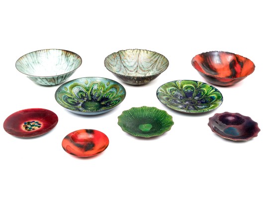 Fabulous Collection Of Enamel Dining Wares