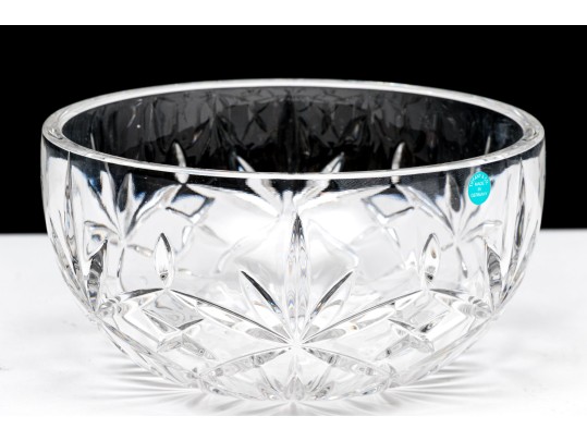 Tiffany And Co. Cut Crystal Serving Bowl Made For Enterprise