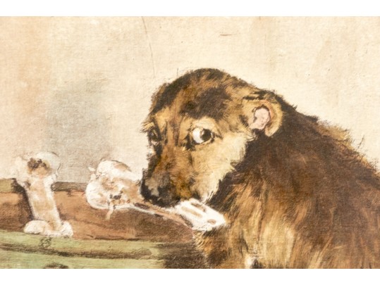 Decorative Print After An Original Print, 