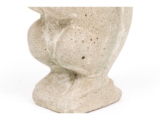 Vintage Cast Stone Squirrel