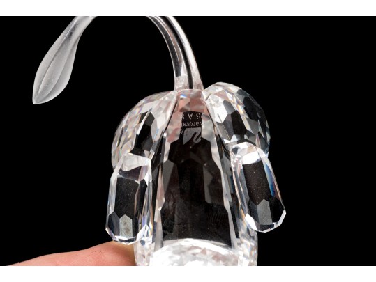Swarovski Crystal Recumbent Lion