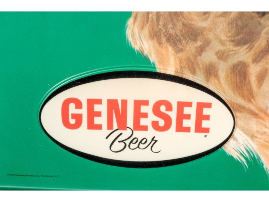 Vintage Genesee Beer Advertisement Plaque