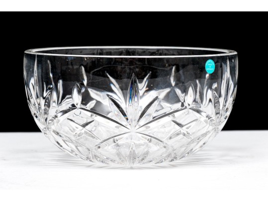Tiffany And Co. Cut Crystal Serving Bowl Made For Enterprise