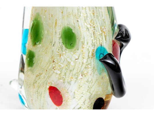 Decorative Art Glass Figure Of A Dog