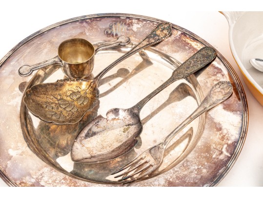 Group Of Silverplate And Other Table Wares