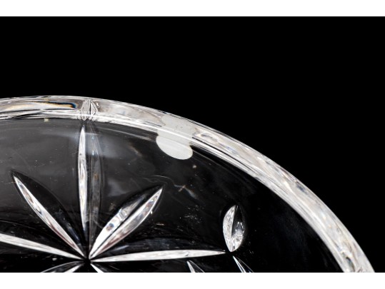 Tiffany And Co. Cut Crystal Serving Bowl Made For Enterprise