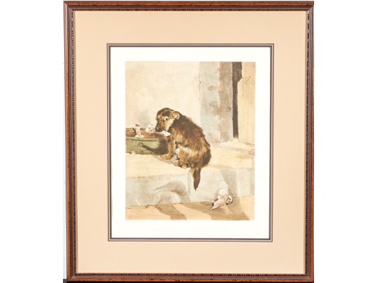 Decorative Print After An Original Print, 