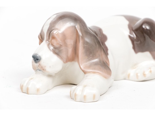 Duo Lladro Porcelain Puppies
