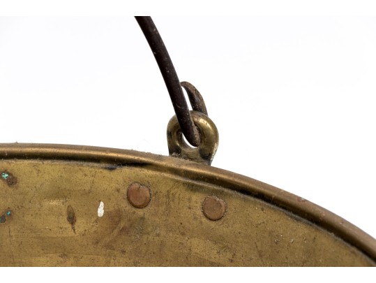 19th C. HW Hayden Ansonia Brass Co. Pail