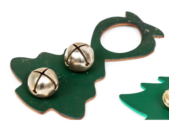 Duo Of Festive Christmas Tree Jingle Bells