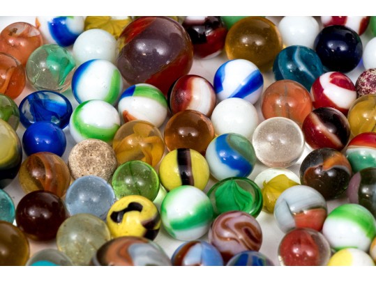 Extensive Collection Of Marbles