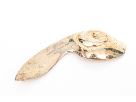 Tiffany & Co. Sterling Silver Infant's Rattle And Feeding Spoon