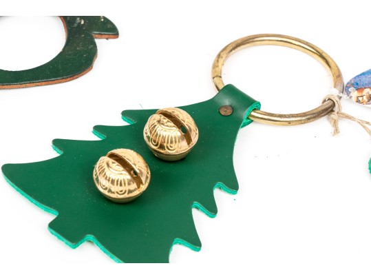 Duo Of Festive Christmas Tree Jingle Bells