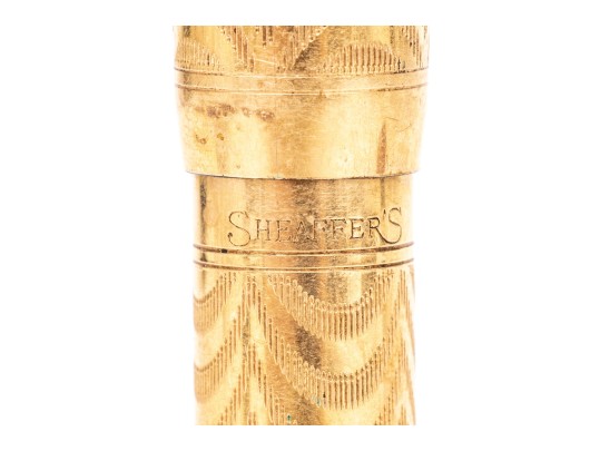 Antique Schaeffer Purse Fountain Pen And Antique Stick Pin