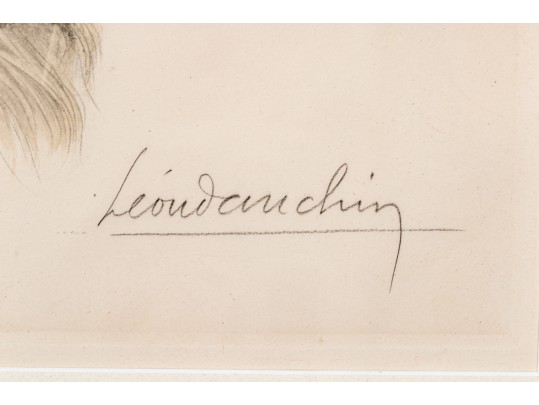 Leon Danchin? Ltd Ed Lithograph On Paper