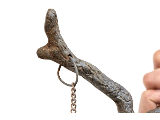 Whimsical Faux Bois Pinecone Windchime