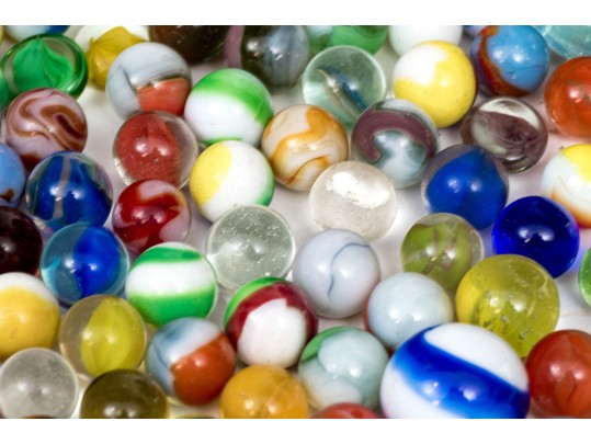 Extensive Collection Of Marbles