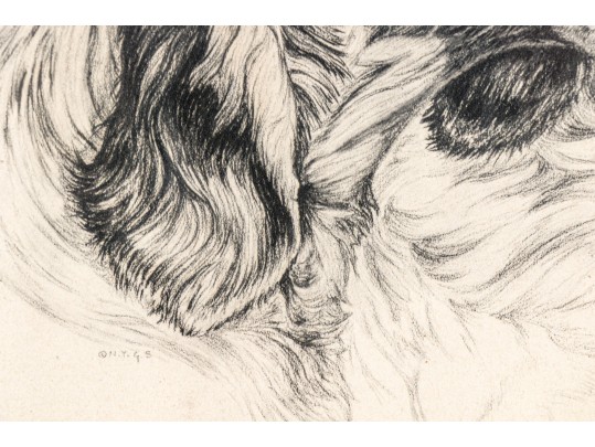 Print, Two English Setters